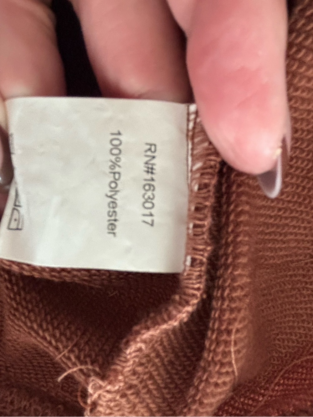Princess Polly Cropped Hoodie & Skirt Set - Rust - Picture 6 of 12